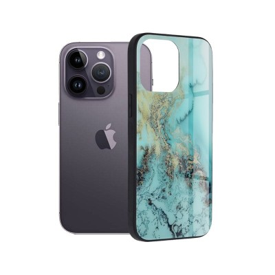 Husa Techsuit Glaze, iPhone 14 Pro Max, Blue Ocean